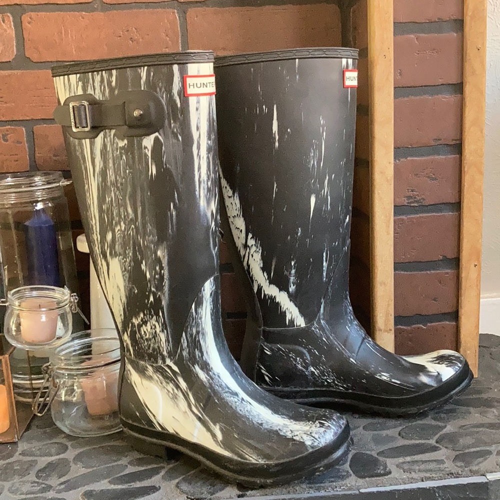 Marble Hunter Tall Rainboots